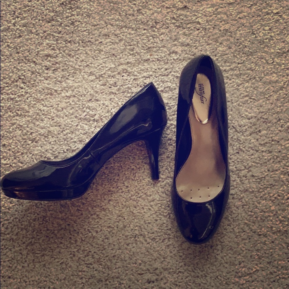 Business casual black heels